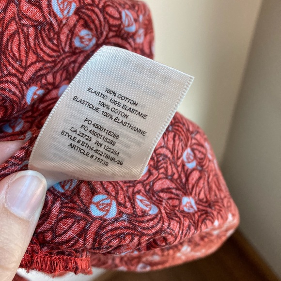 ❌SOLD!❌ Wilfred puff sleeve smocked floral mini dress - Picture 6 of 8